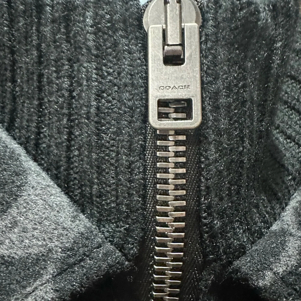 Coach Black Women's Sweater Cape with Belt - Picture 10 of 11